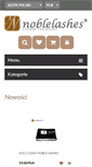 Mobile Screenshot of noblelashes.pl